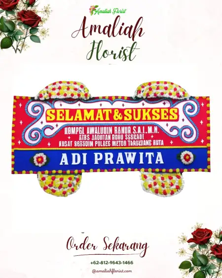 Papan Bunga Ucapan Selamat Labruk Kidul